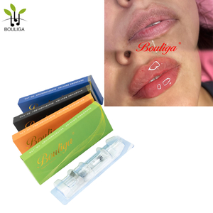 Bouliga 100% acide hyaluronique Sans aiguilles, Produit de comblement cutané non invasif pour les lèvres